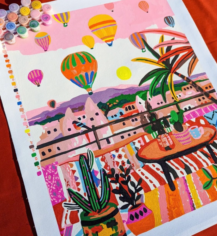 Paint By Numbers kit - Cappadocia