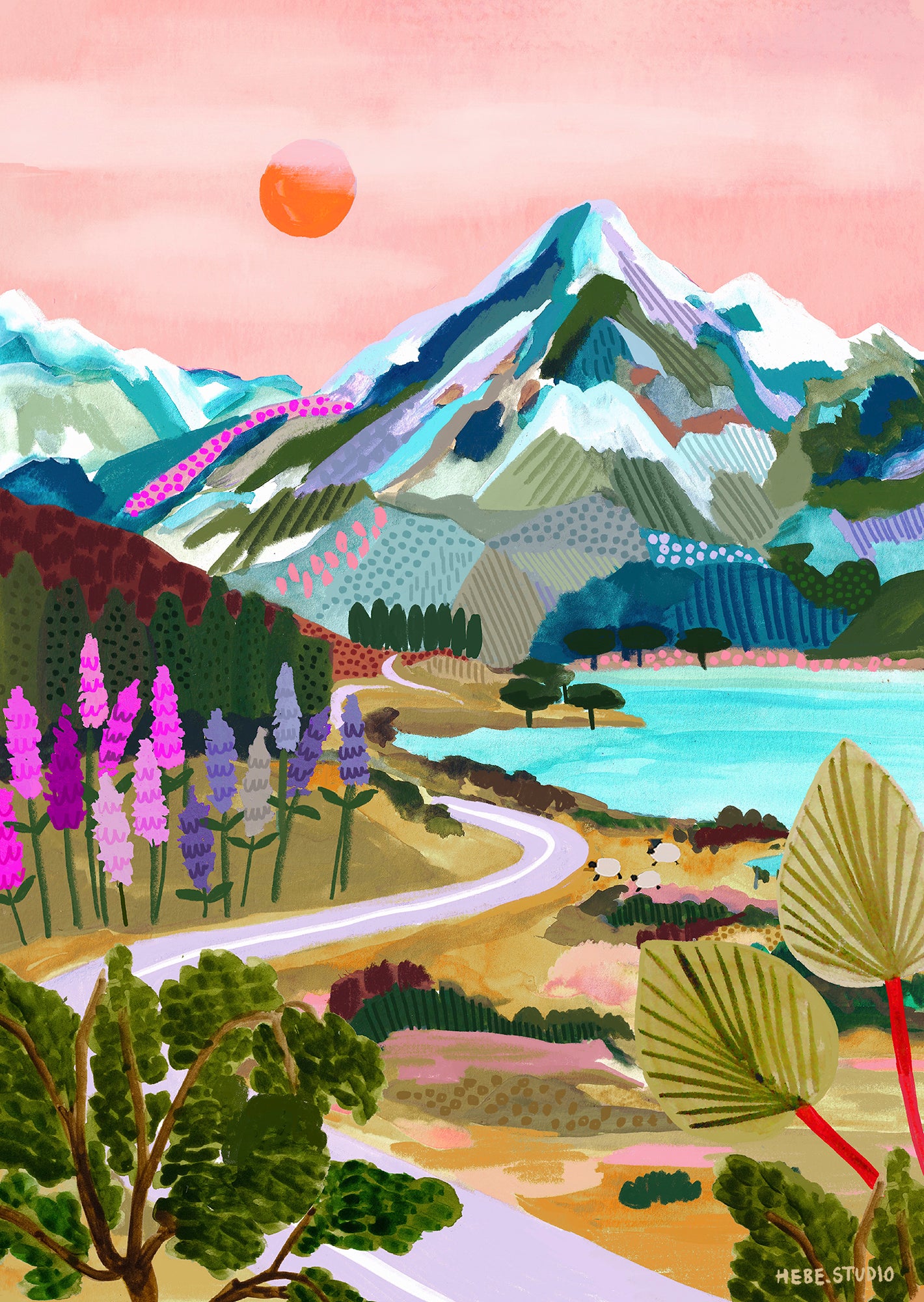 Paint By Numbers kit - Mt Cook