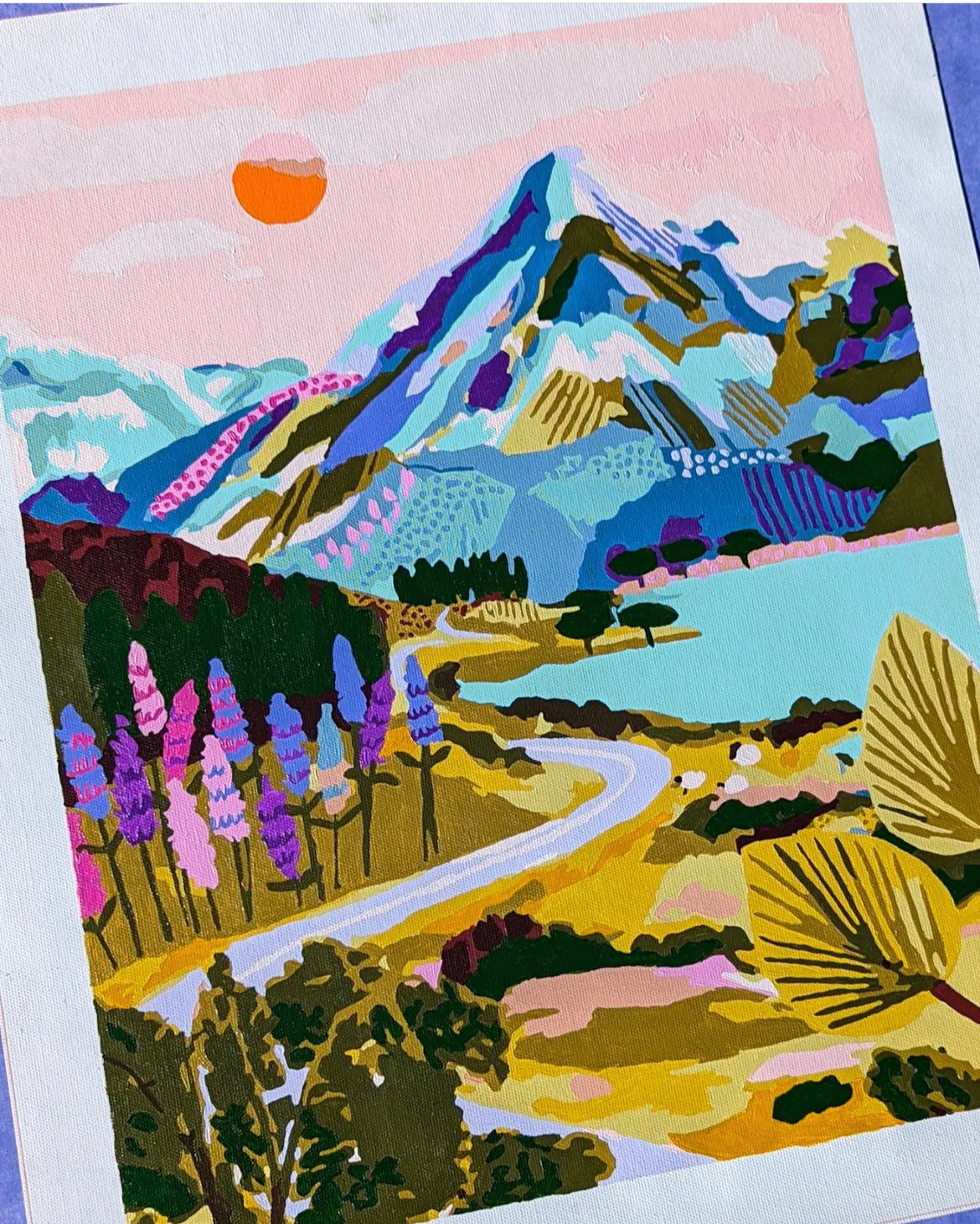 Paint By Numbers kit - Mt Cook